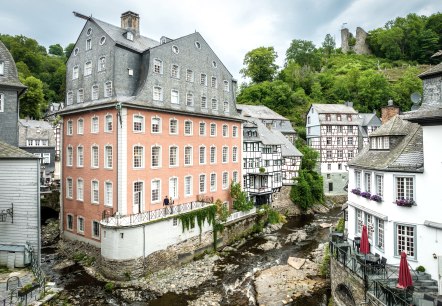 Das Rote Haus in Monschau, © Eifel-Tourismus GmbH, Dominik Ketz Das Rote Haus in Monschau, © Eifel-Tourismus GmbH, Dominik Ketz