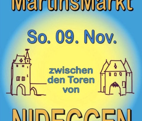 St. Martin's market in Nideggen, © Geschäftsgemeinschaft Nideggen e.V.