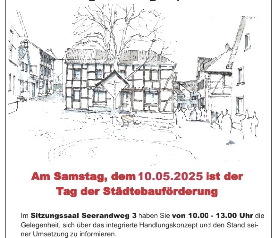 Tag der Städtebauförderung, © Stadt Heimbach