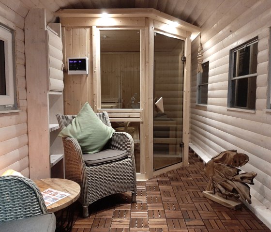 Vue dans le chariot du sauna, © Familie Bongartz