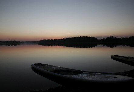 Stand Up Paddling in der Dämmerung, © SUP Safety