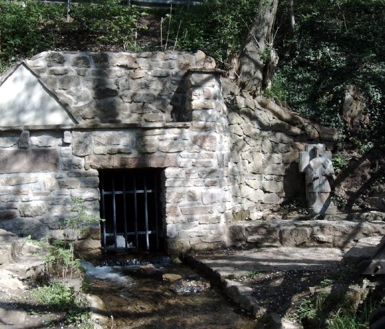 The cycle tour on the Erft cycle path starts at the Erft spring near Holmühlheim, © Archiv Eifel Tourismus GmbH