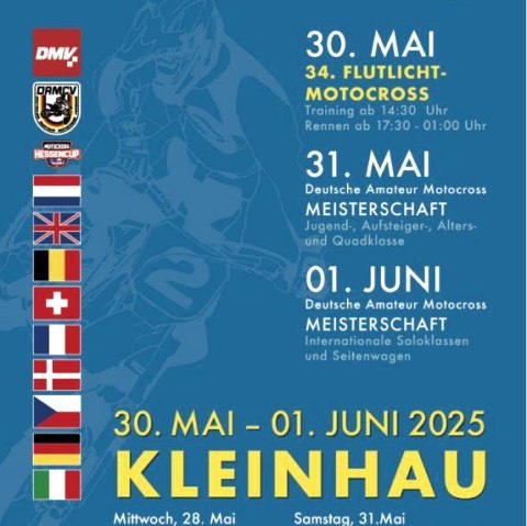 Veranstaltungsplakt, © MSC Kleinhau